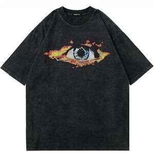🆕Brand New - Men Black Graphic Soft Fashion T Shirts
